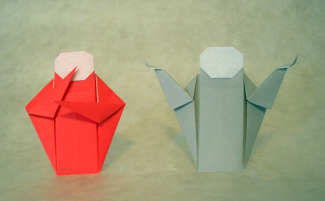 Origami Son who does not know how to ask by Joel Stern folded by Gilad Aharoni