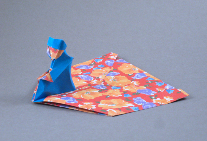 Origami Aladdin by Max Hulme folded by Gilad Aharoni