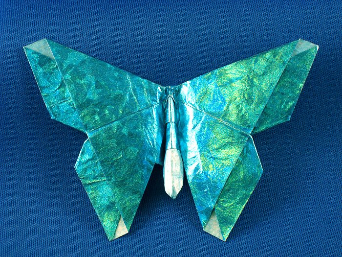 Origami Butterfly for Alice Gray by Michael G. LaFosse folded by Gilad Aharoni