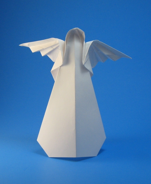 Origami Angel by Toshio Chino folded by Gilad Aharoni