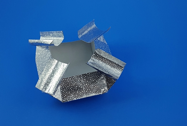Origami Ashtray by David Brill folded by Gilad Aharoni