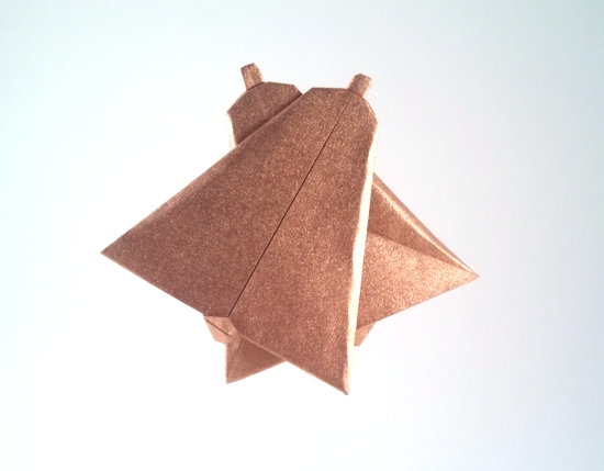 Origami Wedding bells by Mick Guy folded by Gilad Aharoni