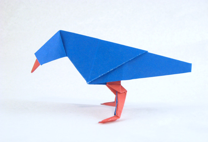 Origami Bird by Jun Maekawa folded by Gilad Aharoni