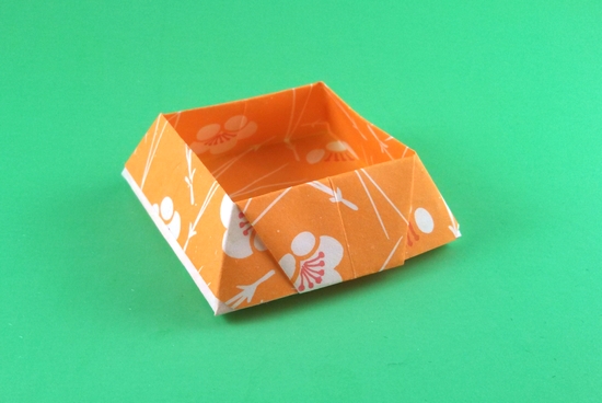 Origami Confectionery bowl by Traditional folded by Gilad Aharoni