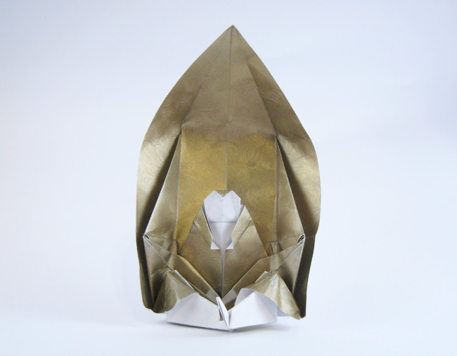 Origami Buddha by Moriya Asako folded by Gilad Aharoni