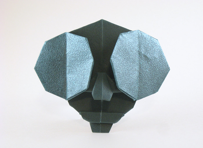 Origami Bug-eyes by Jeff Beynon folded by Gilad Aharoni