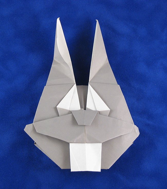 Origami Bugs Bunny by Sonny Fontana folded by Gilad Aharoni