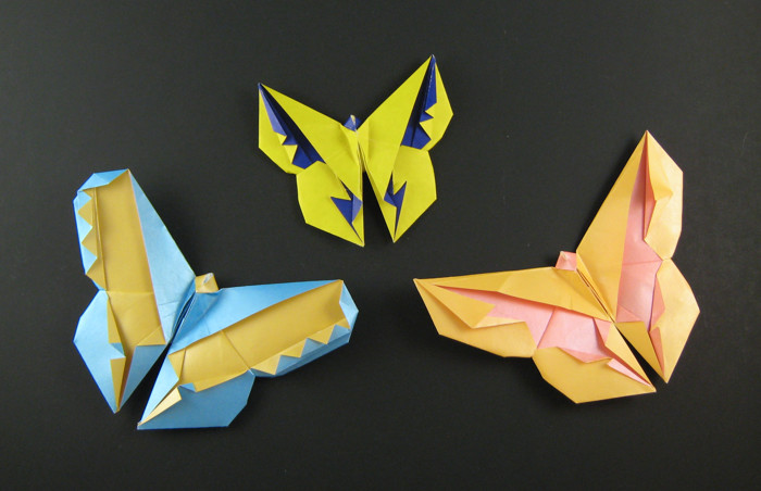 Origami Butterfly Sonata by Ronald Koh folded by Gilad Aharoni