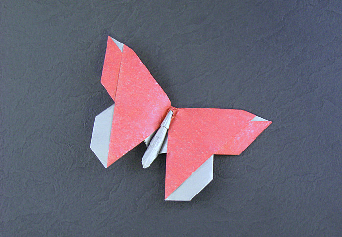 Origami Butterfly - Kyoko's by Michael G. LaFosse folded by Gilad Aharoni