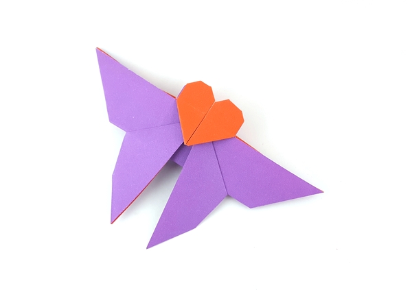 Origami Butterfly love by Francis Ow folded by Gilad Aharoni