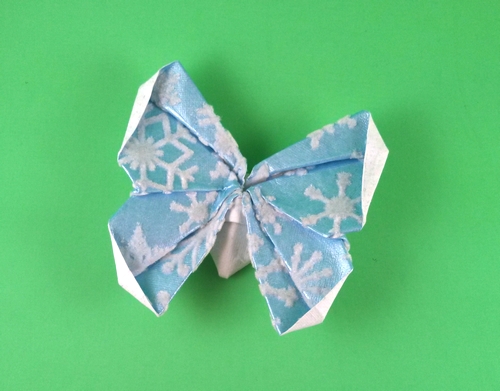 Origami Butterfly - Diana Wolf by Michael G. LaFosse folded by Gilad Aharoni