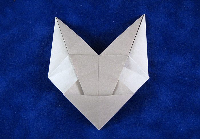 Origami Siamese cat by Daniel Porter folded by Gilad Aharoni