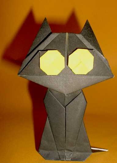 Origami Cat by Eiji Tsuchito folded by Gilad Aharoni