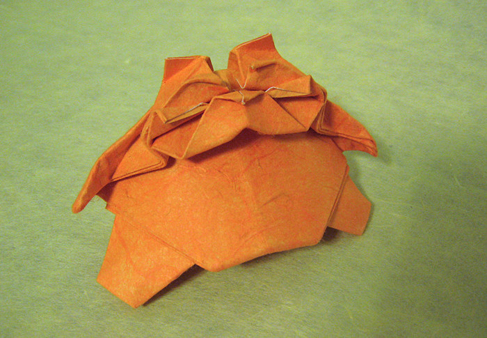 Origami Cat - tubby by Kimura Yoshihisa folded by Gilad Aharoni