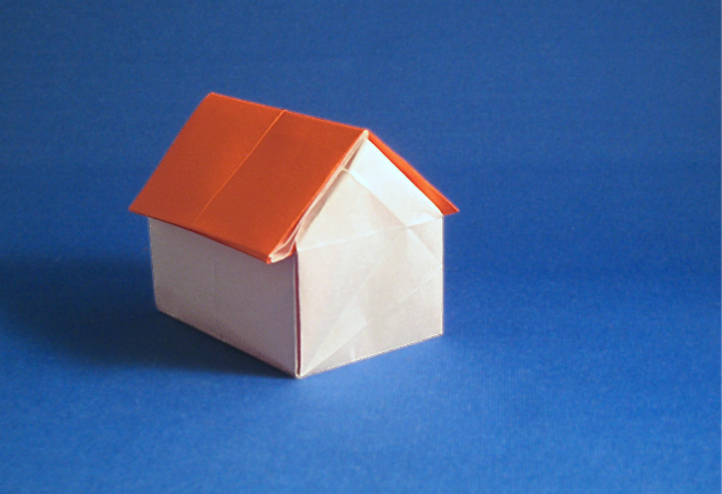 Origami Cottage by Peter Engel folded by Gilad Aharoni
