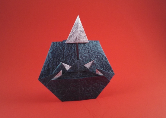 Origami Oni by Kunihiko Kasahara folded by Gilad Aharoni
