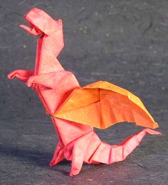 Origami Dragon by Peter Budai folded by Gilad Aharoni