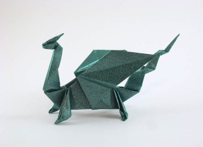 Origami Dragon by Robert Neale folded by Gilad Aharoni