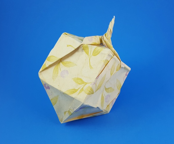 Origami Dreidel by Jeremy Shafer folded by Gilad Aharoni