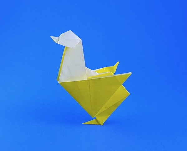 Origami Duck duck goose by Brian K. Webb folded by Gilad Aharoni