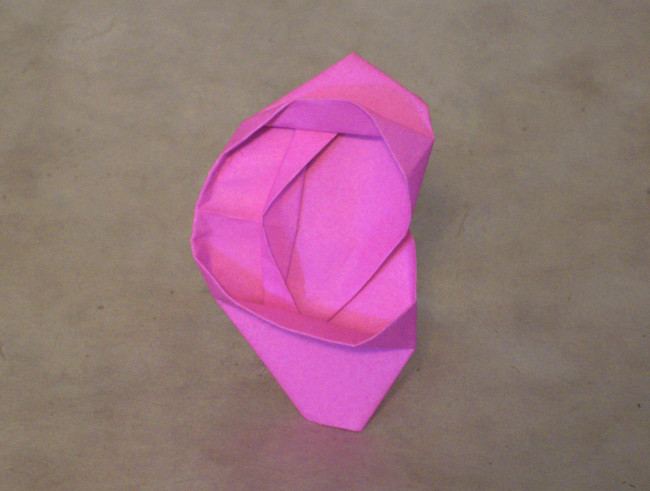 Origami Ear - Van Gogh's by Sharon Turvey folded by Gilad Aharoni