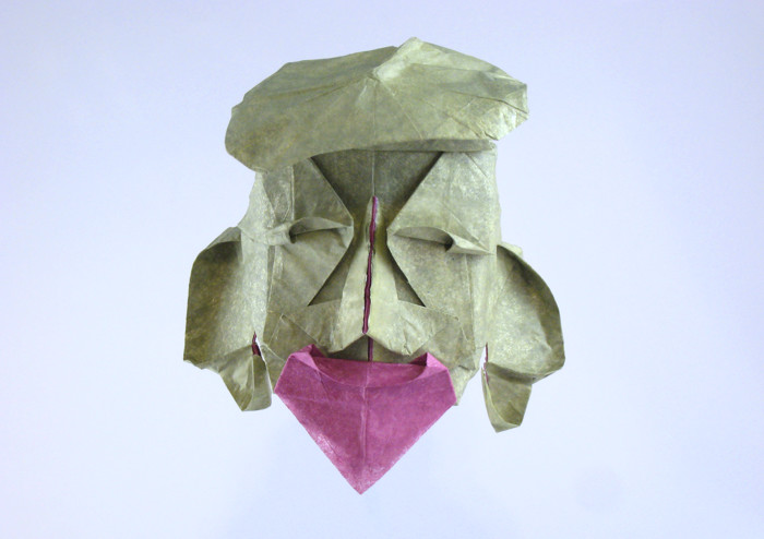 Origami Ebisu by Tomoko Fuse folded by Gilad Aharoni