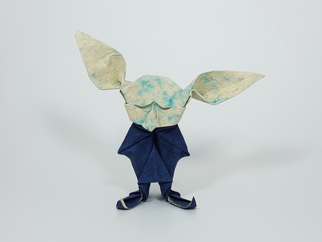 Origami Elf by Paul Frasco folded by Gilad Aharoni