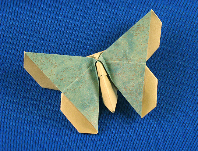 Origami Butterfly - Emiko Kruckner by Michael G. LaFosse folded by Gilad Aharoni