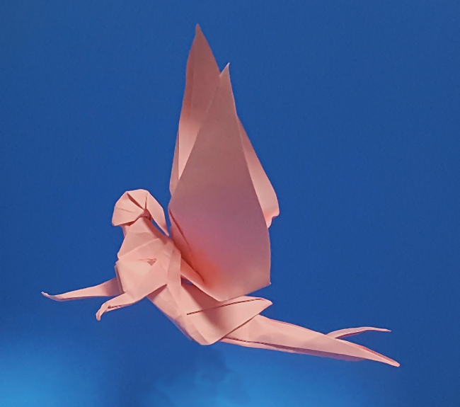 Origami Fairy by Kimura Yoshihisa folded by Gilad Aharoni