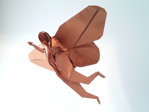 Origami Fairy by J.C. Nolan folded by Gilad Aharoni