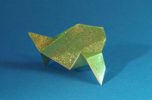 Origami Fish by Paul Jackson folded by Gilad Aharoni