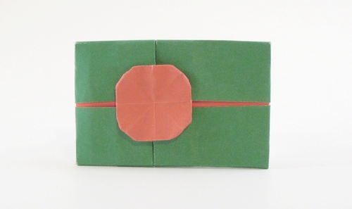 Origami Flag of Bangladesh by Gilad Aharoni folded by Gilad Aharoni