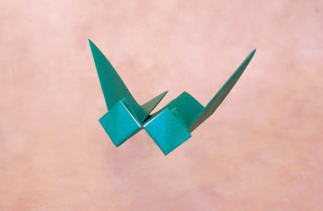 Origami Fly by Jim Adams folded by Gilad Aharoni