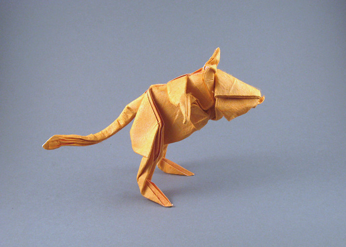 Origami Jerboa by Unknown folded by Gilad Aharoni