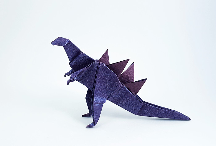Origami Godzilla by Takai Hiroaki folded by Gilad Aharoni