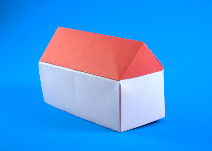 Origami House by Roman Diaz folded by Gilad Aharoni