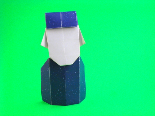 Origami Legionnaire by David Petty folded by Gilad Aharoni