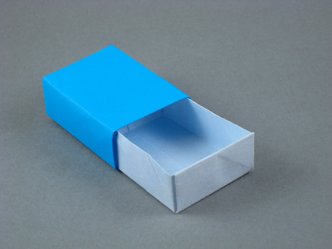 Origami Matchbox 2 by Max Hulme folded by Gilad Aharoni