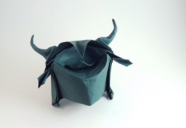 Origami Monster by Joao Charrua folded by Gilad Aharoni
