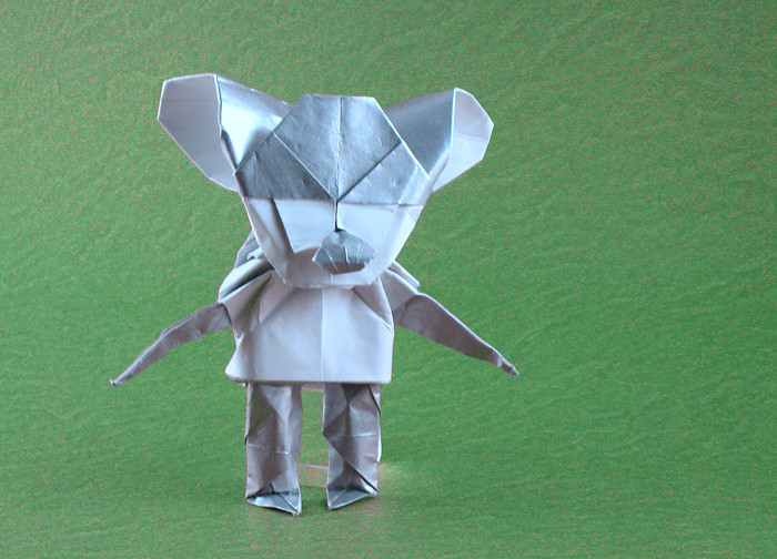 Origami Mouse by Michael Assis folded by Gilad Aharoni