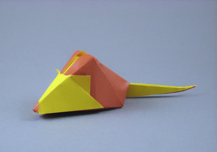 Origami Mouse by Guspath Go folded by Gilad Aharoni