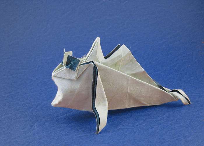 Origami Mudskipper by Seo Won Seon (Redpaper) folded by Gilad Aharoni