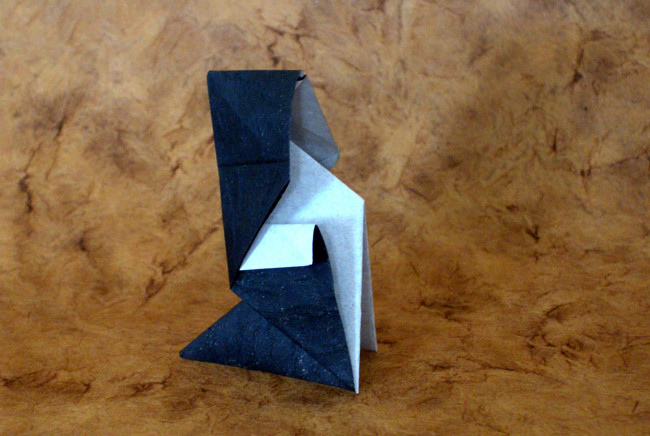 Origami Nun by David Bogod folded by Gilad Aharoni