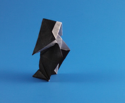 Origami Nun by Fatima Granadeiro folded by Gilad Aharoni