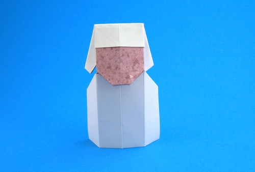 Origami Nurse page marker by David Petty folded by Gilad Aharoni