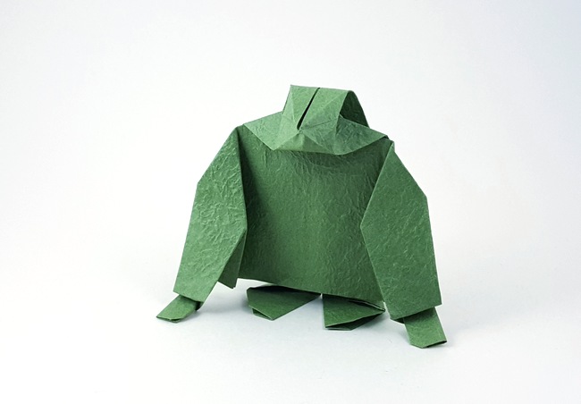 Origami Ogre by Joel Stern folded by Gilad Aharoni