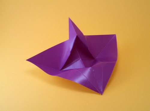 Origami Ohana orchid by Michael G. LaFosse and Richard L. Alexander folded by Gilad Aharoni