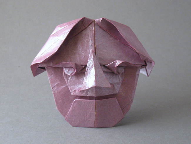 Origami Onna-no-men by Tomoko Fuse folded by Gilad Aharoni
