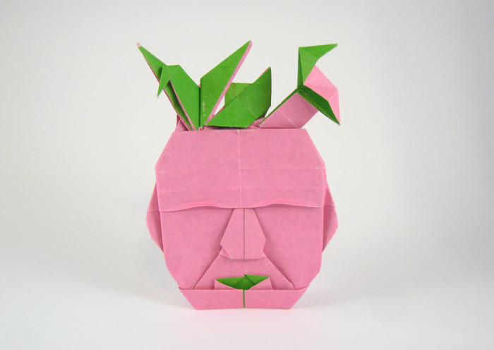 Origami Origami on the mind by Fernando Gilgado Gomez folded by Gilad Aharoni