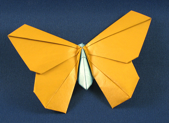 Origami Butterfly - Origamido butterfly by Michael G. LaFosse folded by Gilad Aharoni